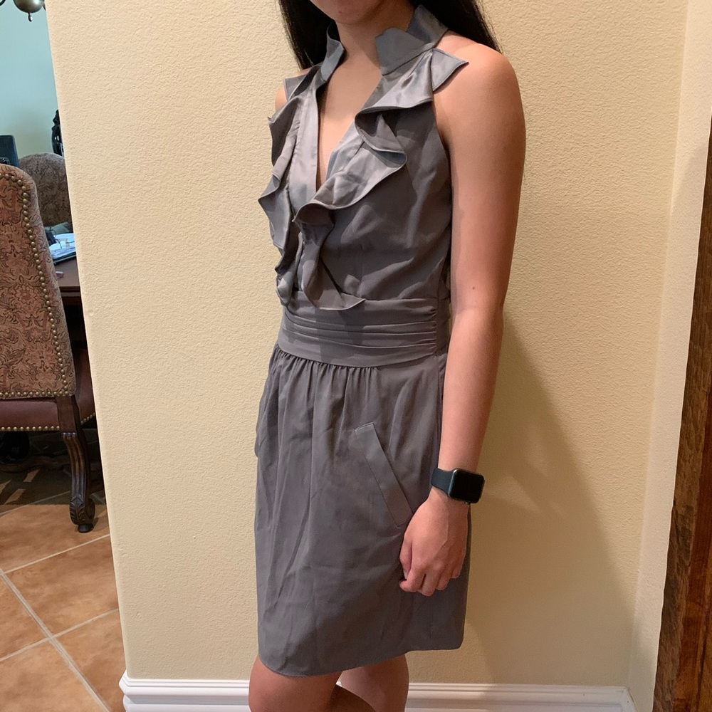 BCBGeneration Mid length Dress w/ Ruffle Detailing